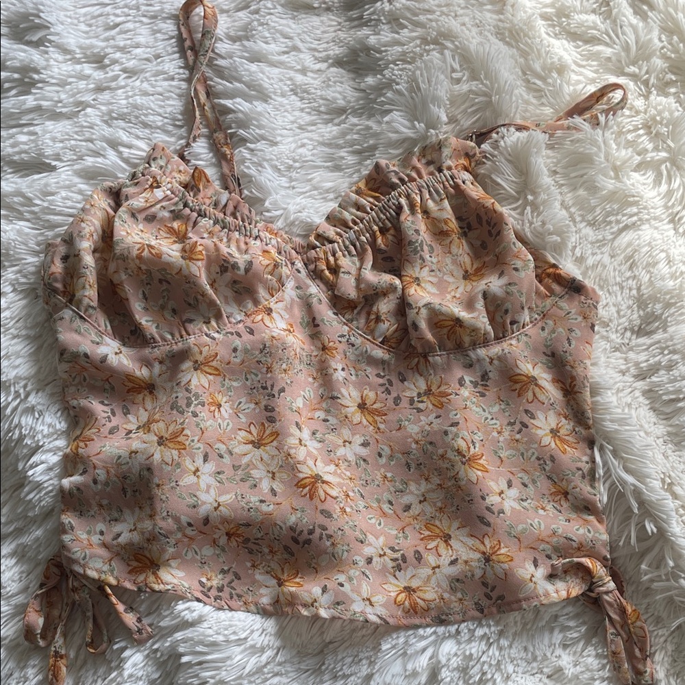 Floral Print Women's Top